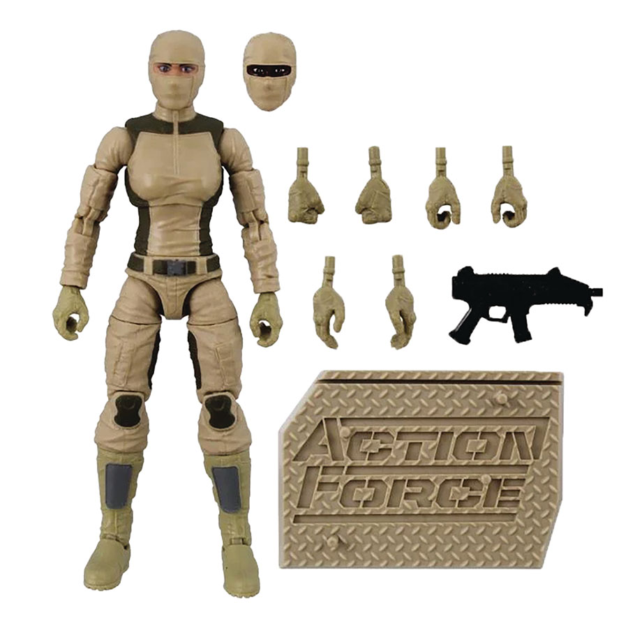 Action Force Series 3 Action Figure - Desert Trooper (Female)