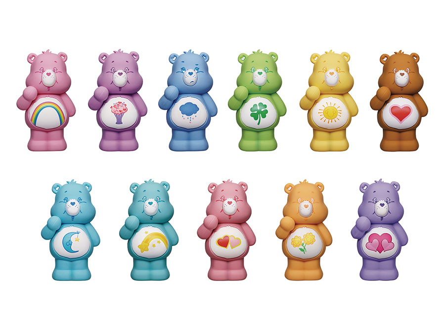 Care Bears 3D Foam Bag Clip Blind Mystery Box 24-Piece Display