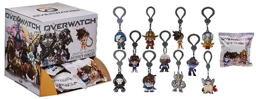 Overwatch Figure Hangers Blind Mystery Box 24-Piece Display