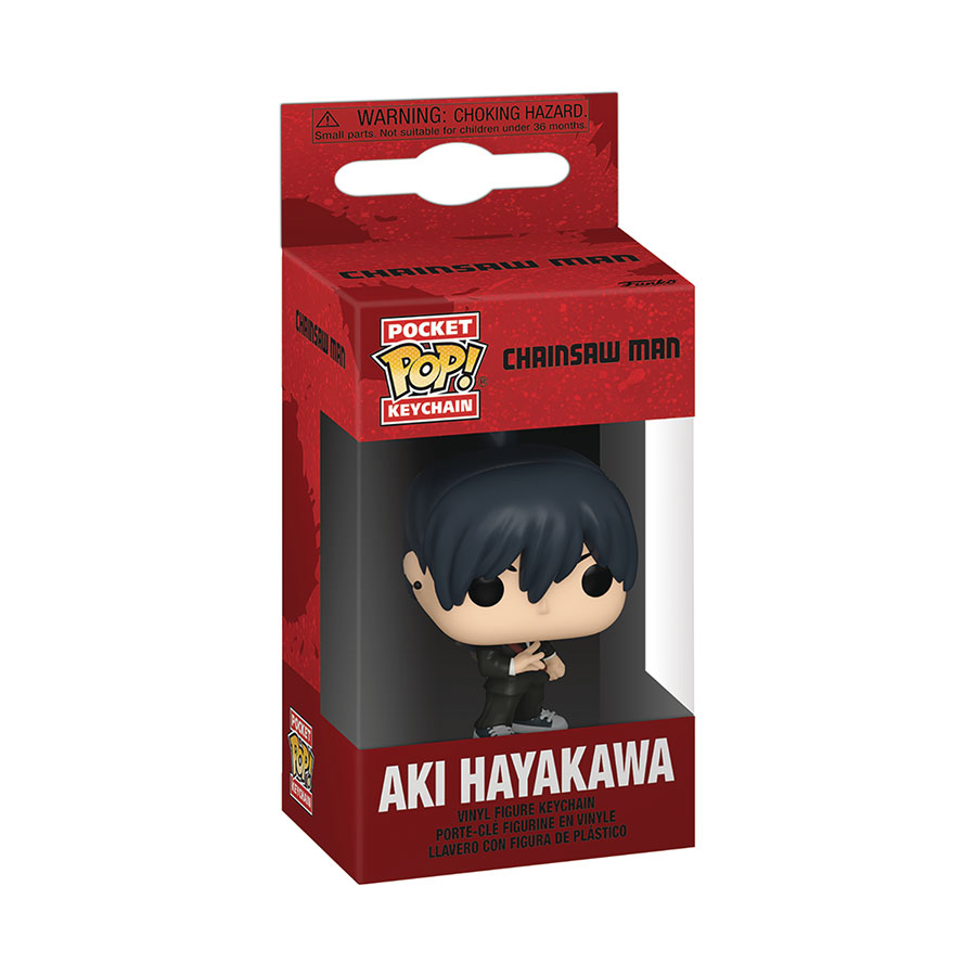 POP KEYCHAIN CHAINSAW MAN AKI FIG (C: 1-1-2)