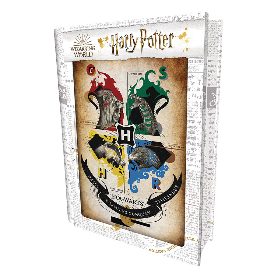 Harry Potter Four Houses 300-Piece Lenticular Puzzle