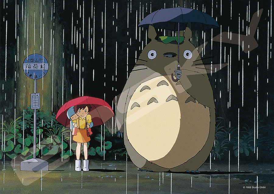 MY NEIGHBOR TOTORO RAINY BUS STOP JIGSAW PUZZLE (C: 1-