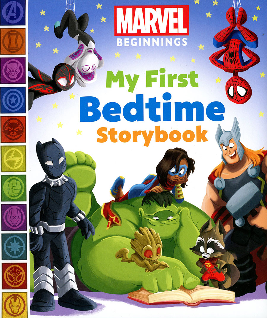 Marvel Beginnings My First Bedtime Storybook HC