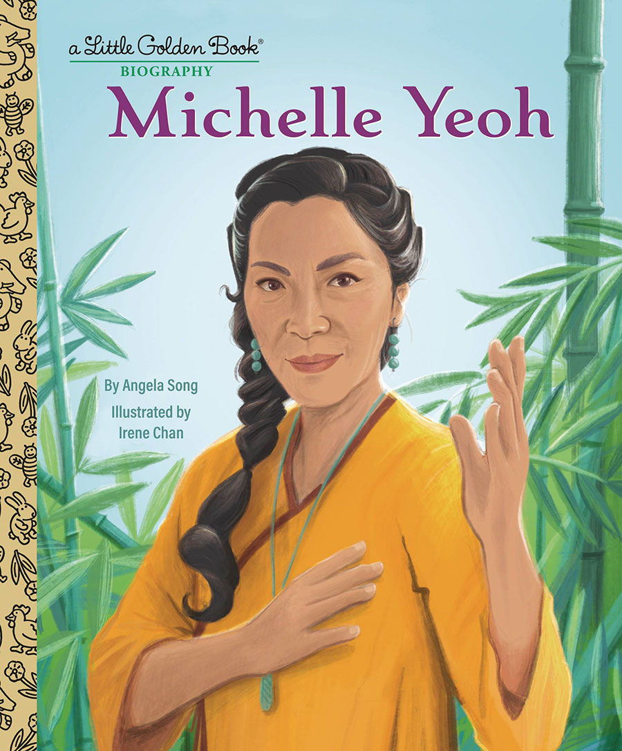 Michelle Yeoh Little Golden Book Biography HC