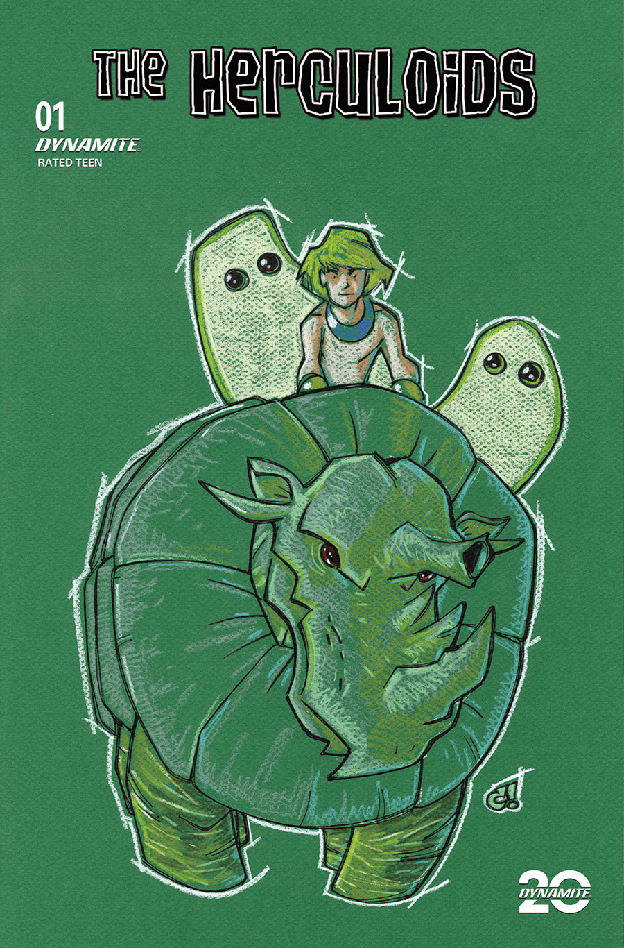 Herculoids #1 Cover L Incentive Craig Rousseau Pastel Art Variant Cover