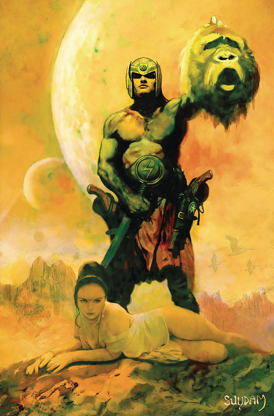 Savage Tales Winter 2025 Special #1 (One Shot) Cover J Incentive Arthur Suydam Virgin Cover