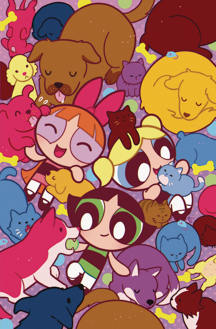 Powerpuff Girls Vol 4 #8 Cover J Incentive Paulina Ganucheau Virgin Cover