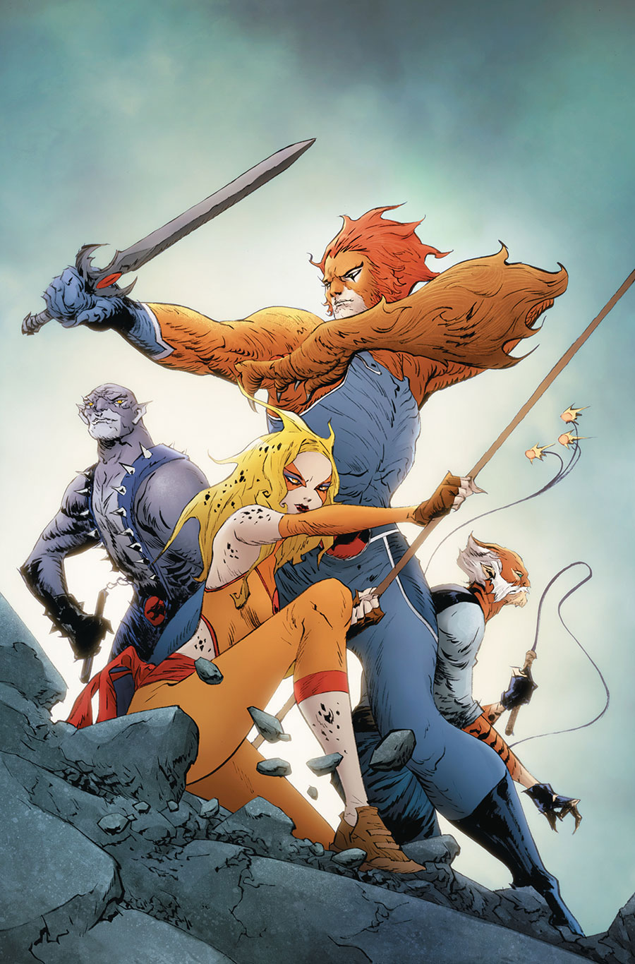 Thundercats Vol 3 #13 Cover P Incentive Jae Lee & June Chung Foil Virgin Cover