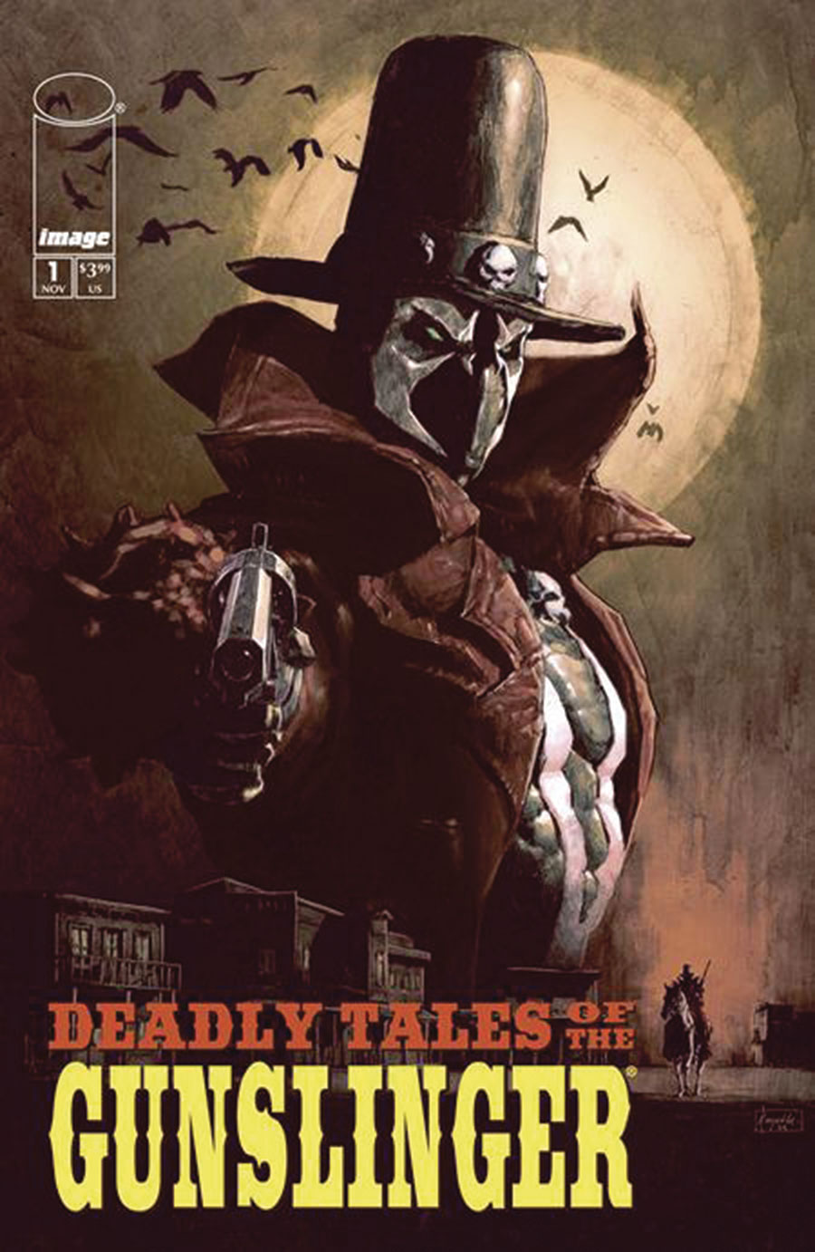 Deadly Tales Of The Gunslinger Spawn #1 Cover E DF CGC Graded