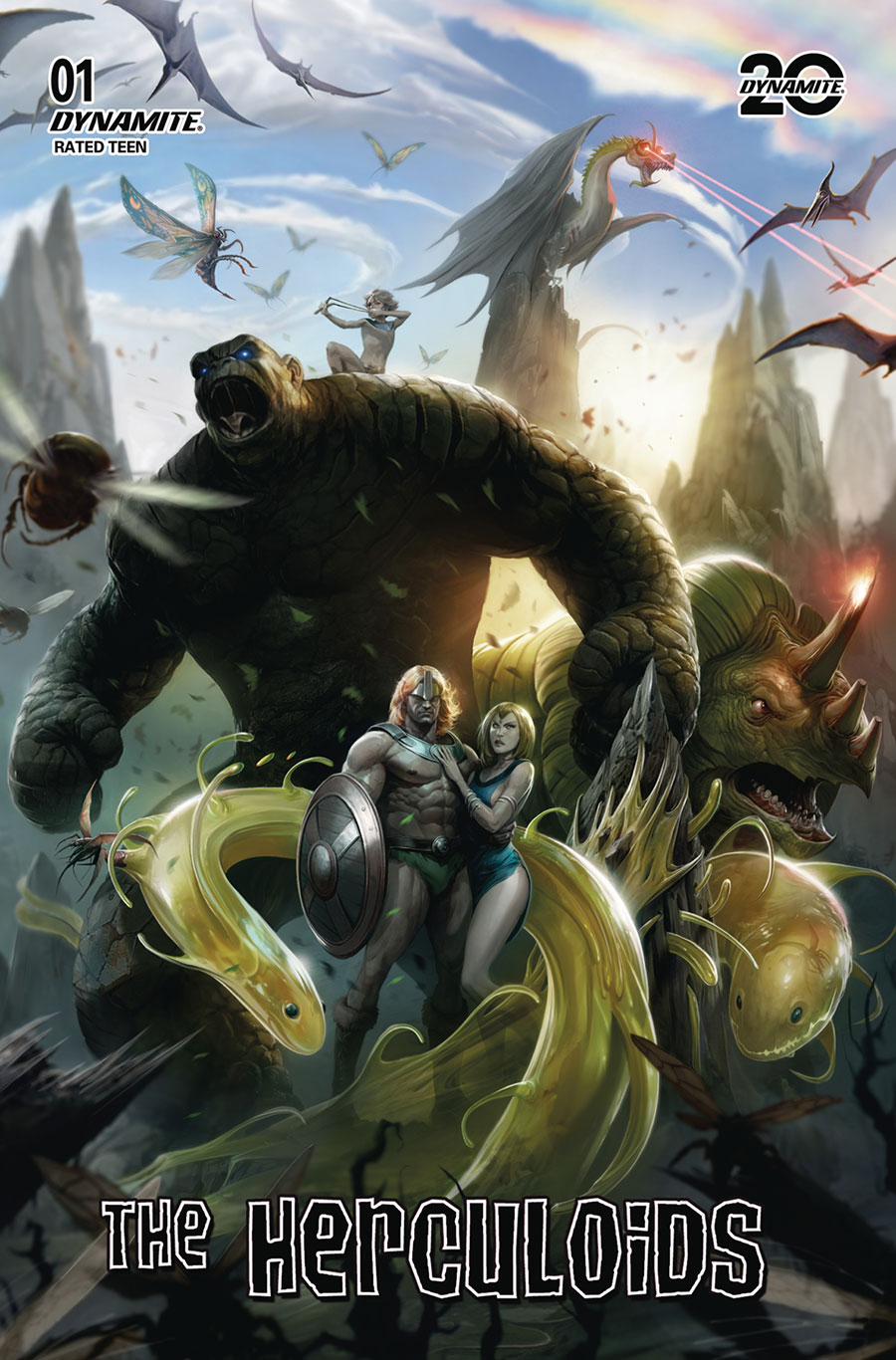 Herculoids #1 Cover F Variant Francesco Mattina Foil Cover