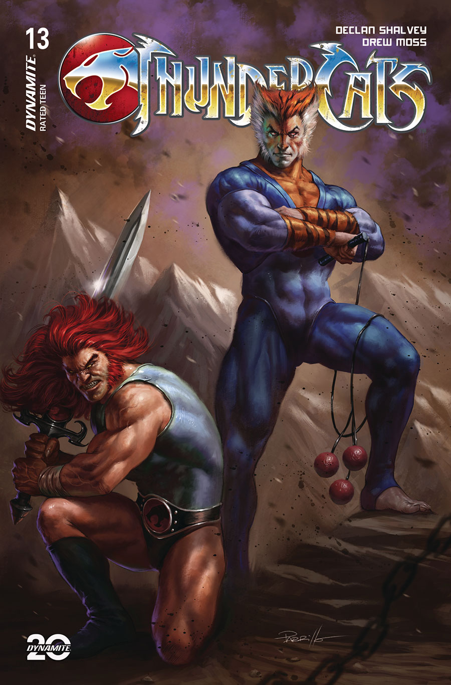 Thundercats Vol 3 #13 Cover G Variant Lucio Parrillo Foil Cover