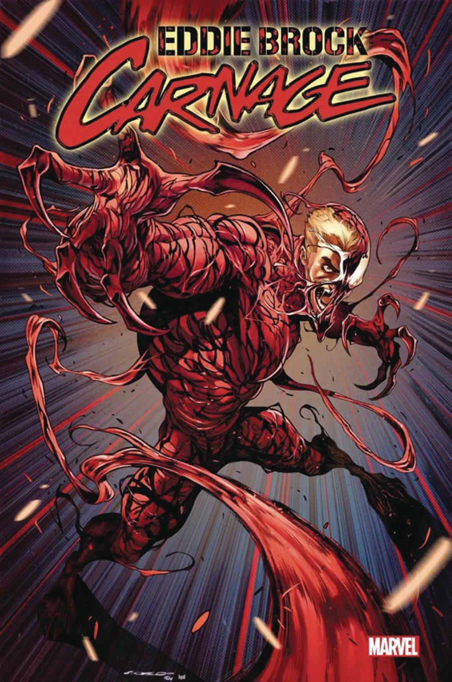 Eddie Brock Carnage #1 Cover J DF Signed By Charles Soule