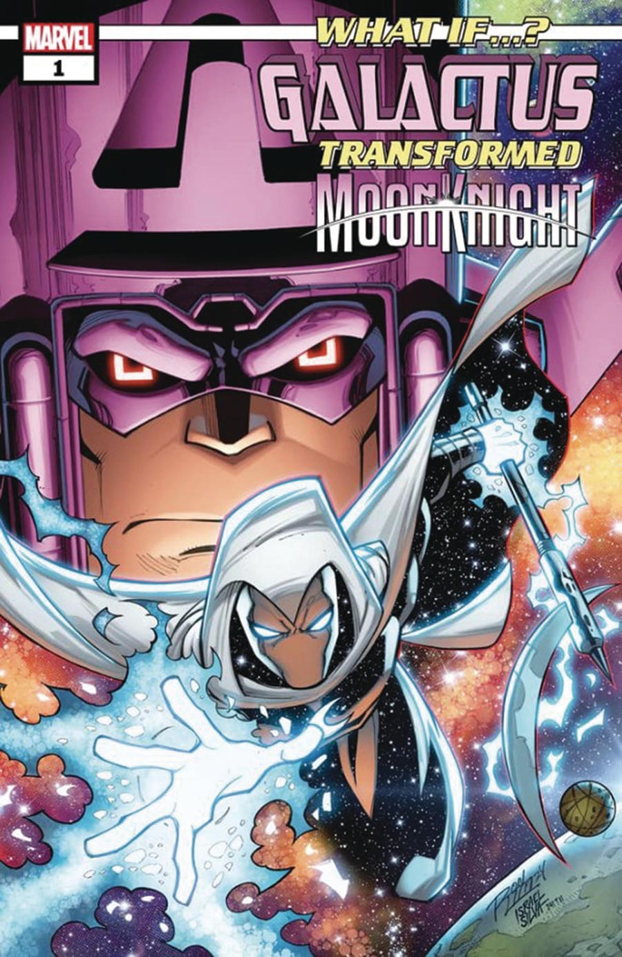 What If Galactus Transformed Moon Knight #1 (One Shot) Cover E DF Signed By Alex Segura