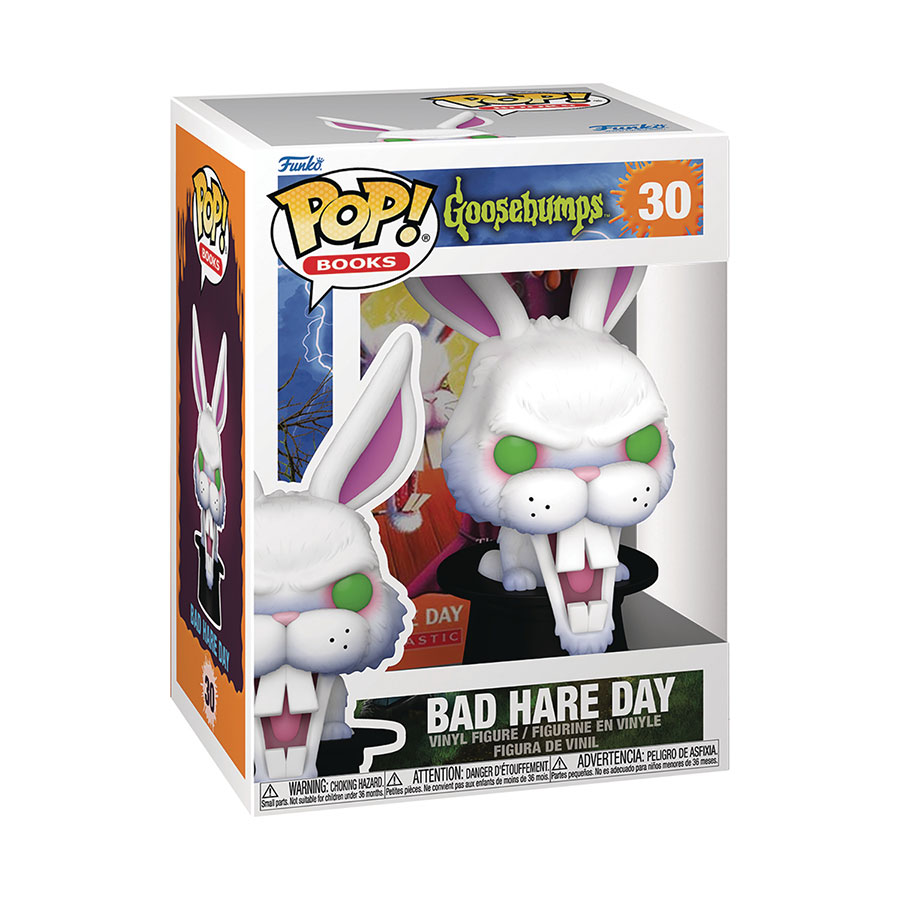 POP BOOKS GOOSEBUMPS BAD HARE DAY VIN FIG (C: 1-1-2)