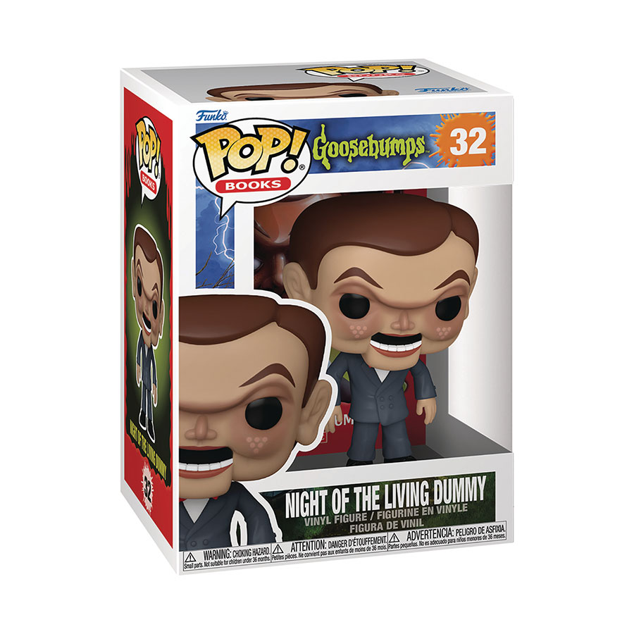 POP BOOKS GOOSEBUMPS NIGHT OF THE LIVING DUMMY VIN FIG (C: 1