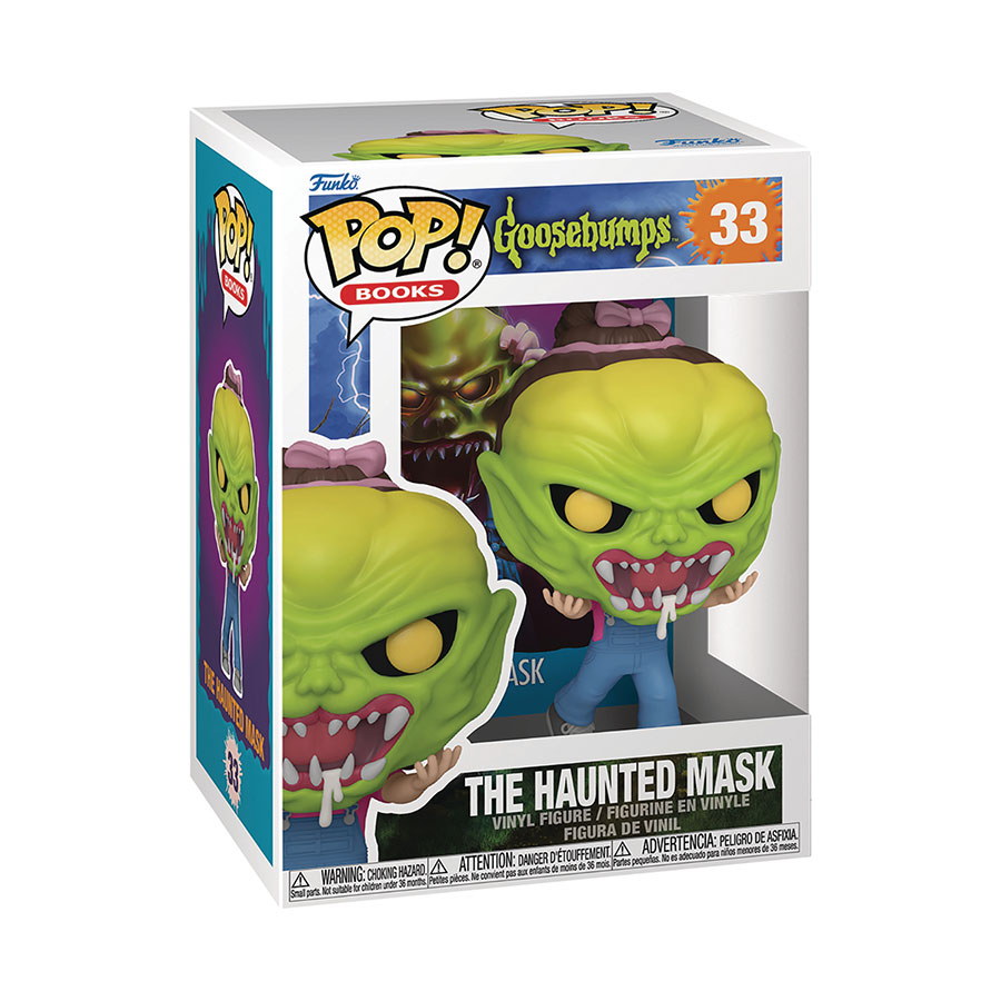 POP BOOKS GOOSEBUMPS THE HAUNTED MASK VIN FIG (C: 1-1-2)