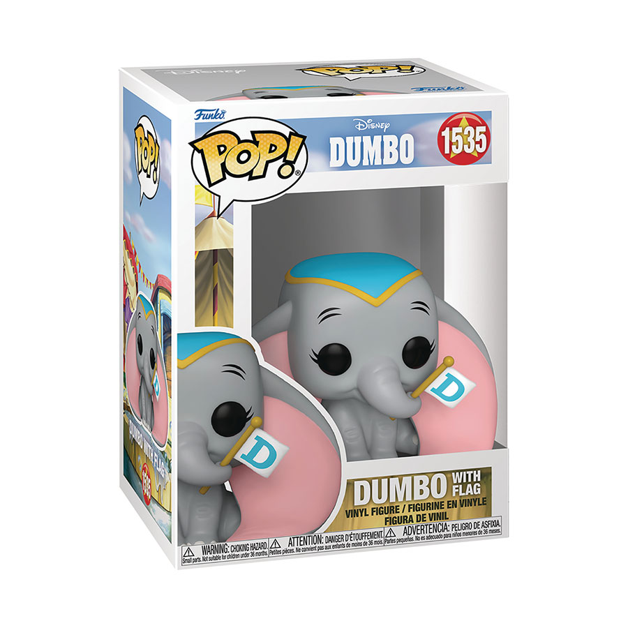 POP DISNEY DUMBO DUMBO W FLAG FIG (C: 1-1-2)