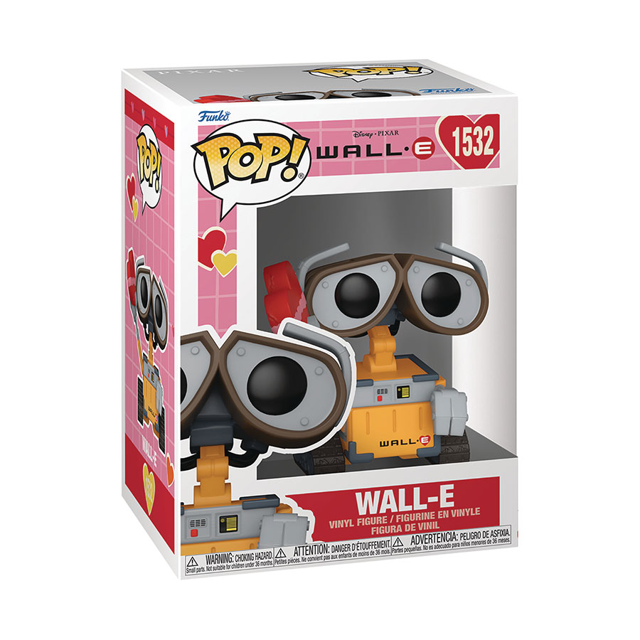 POP DISNEY VALENTINES WALL E VIN FIG (C: 1-1-2)