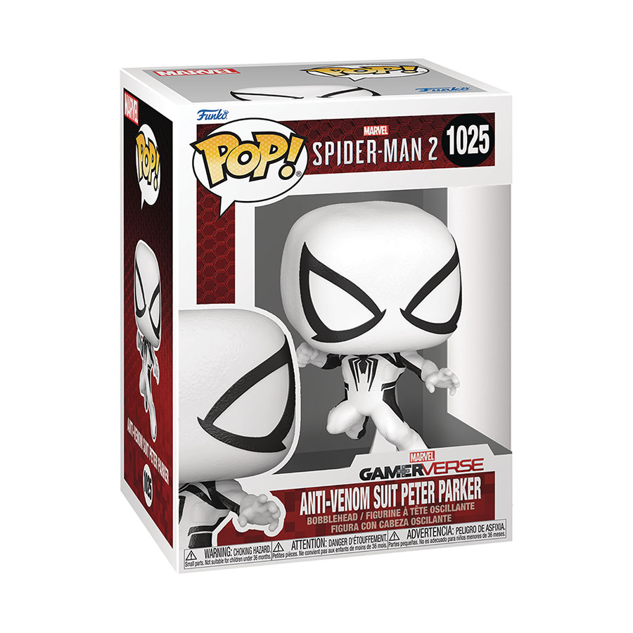 POP GAMES SPIDER MAN 2 VG ANTI VENOM PETER VIN FIG (C: 1-1-2