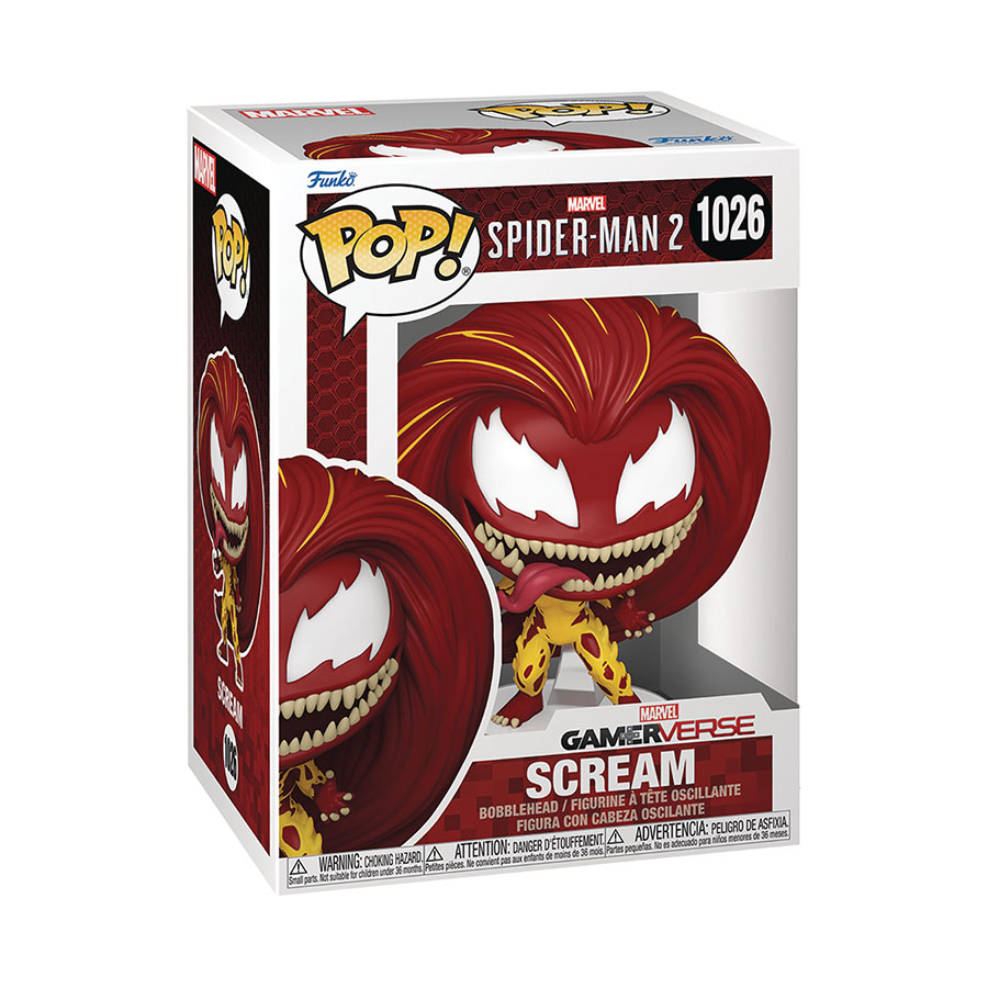 POP GAMES SPIDER MAN 2 VG SCREAM VIN FIG (C: 1-1-2)