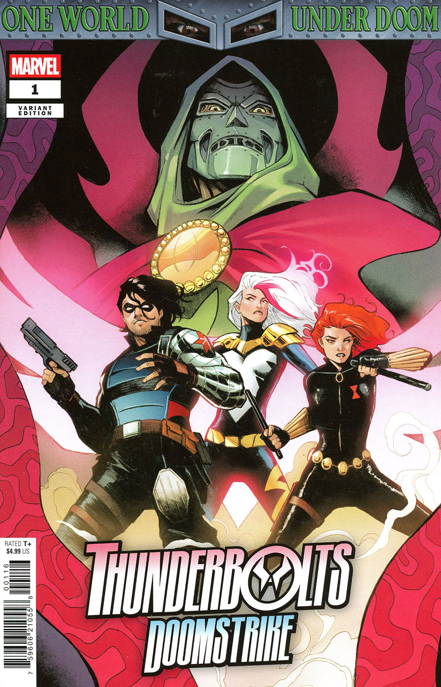 Thunderbolts Doomstrike #1 Cover C Incentive Lee Garbett Variant Cover (One World Under Doom Tie-In)