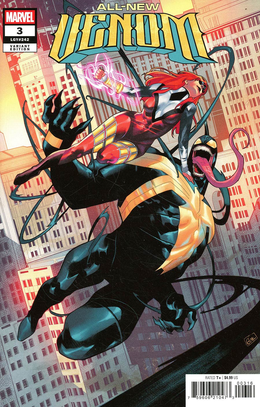 All-New Venom #3 Cover D Incentive Edwin Galmon Variant Cover