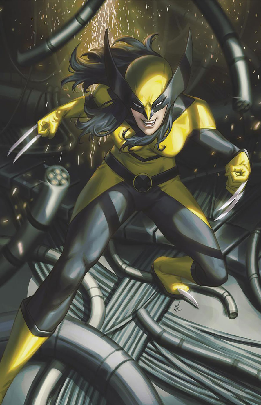 Laura Kinney Wolverine #3 Cover E Incentive Ejikure Wolverine Virgin Cover