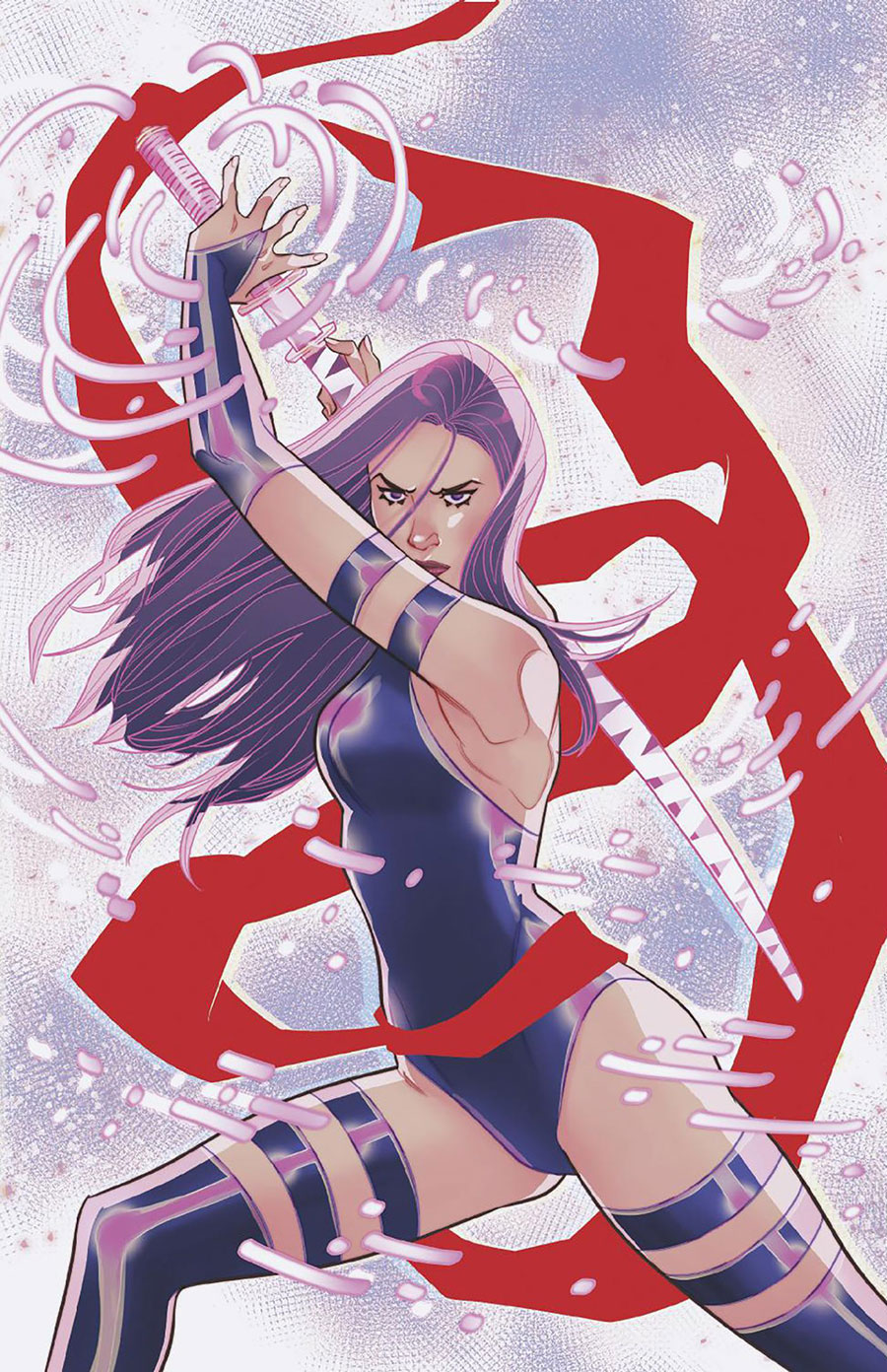 Psylocke Vol 2 #4 Cover E Incentive Marguerite Sauvage Psylocke Virgin Cover