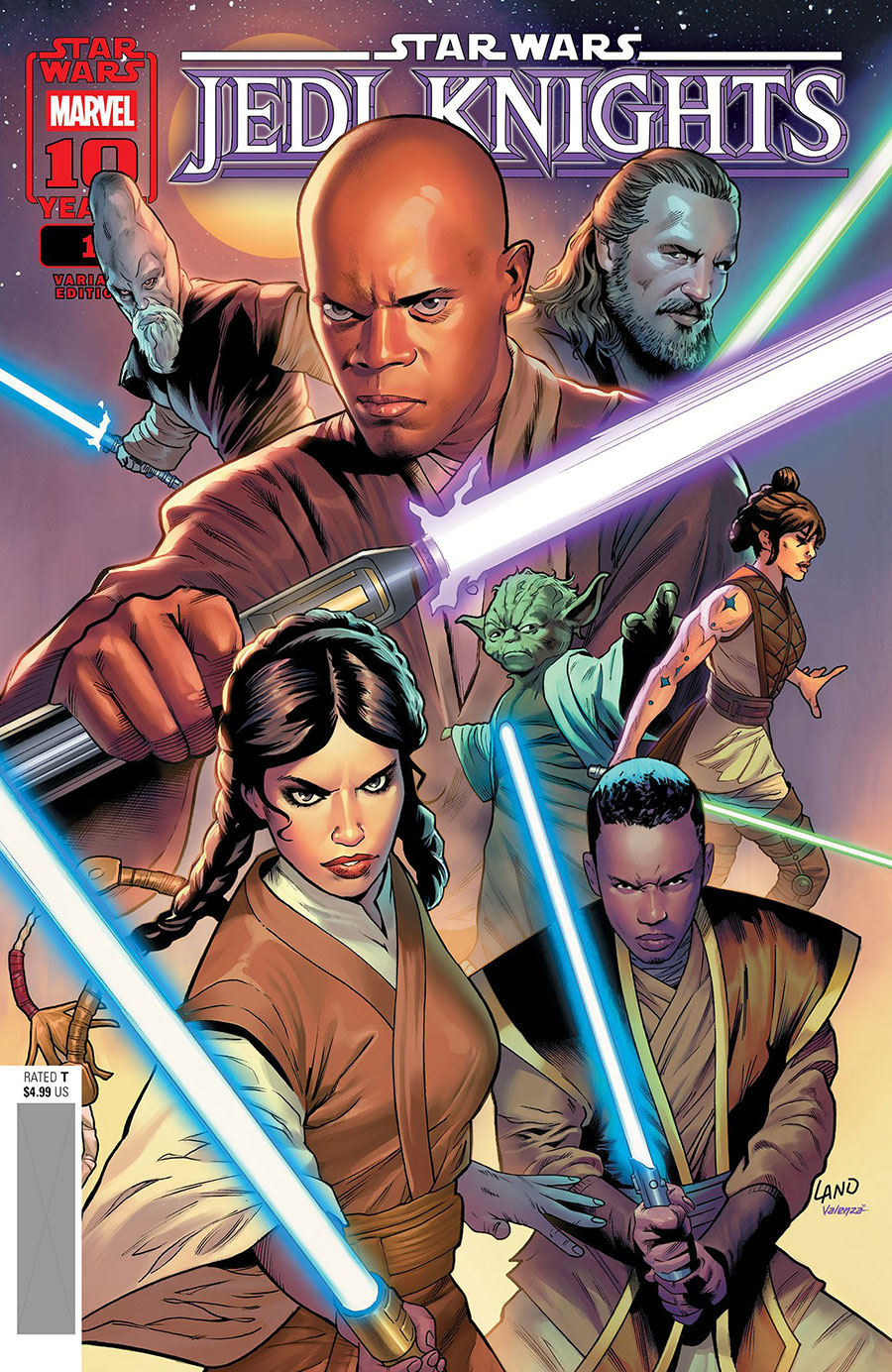 Star Wars Jedi Knights #1 Cover H Incentive Greg Land Variant Cover