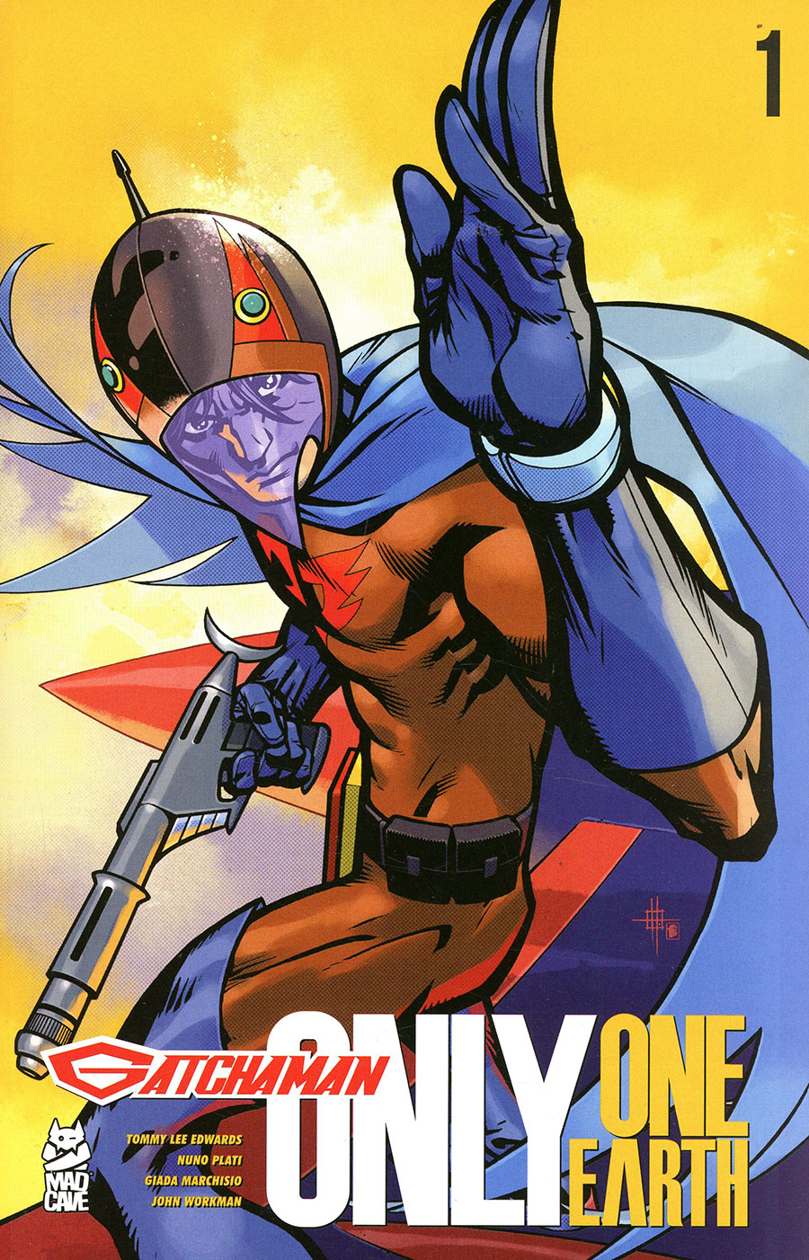 Gatchaman Only One Earth #1 Cover C Incentive Zach Howard Variant Cover