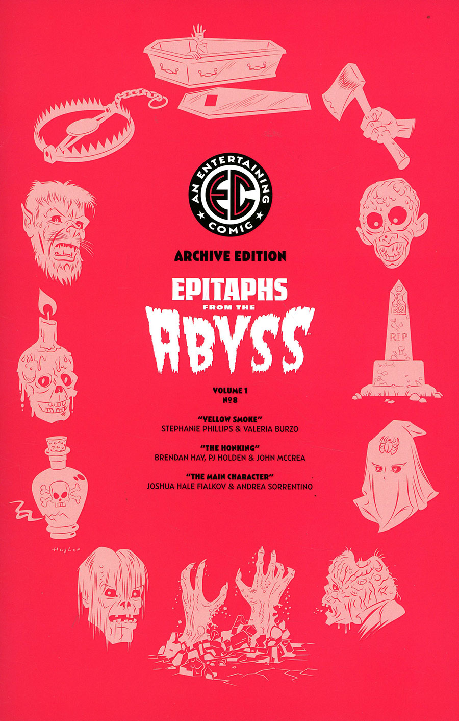 Epitaphs From The Abyss #8 Cover E Incentive Rian Hughes Archive Edition Variant Cover (EC Comics)