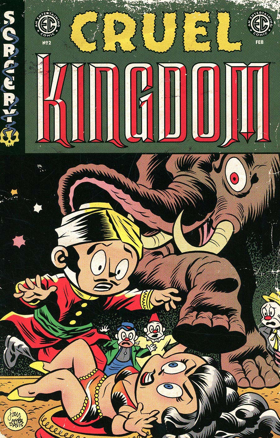 Cruel Kingdom #2 Cover C Incentive Jay Stephens Homage Variant Cover (EC Comics)