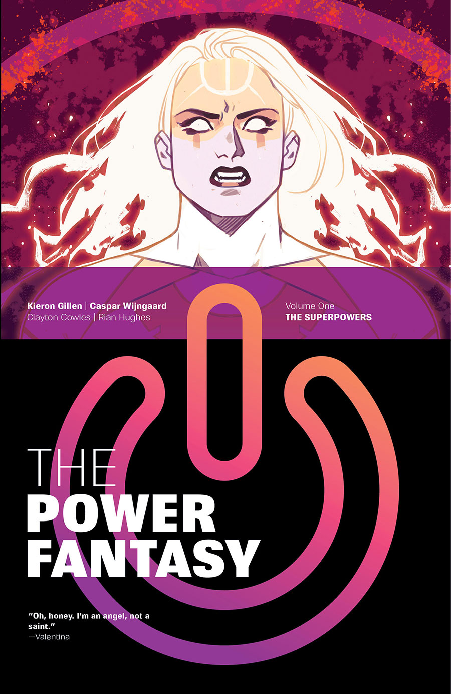 Power Fantasy Vol 1 The Superpowers TP Direct Market Exclusive Caspar Wijngaard Variant Cover