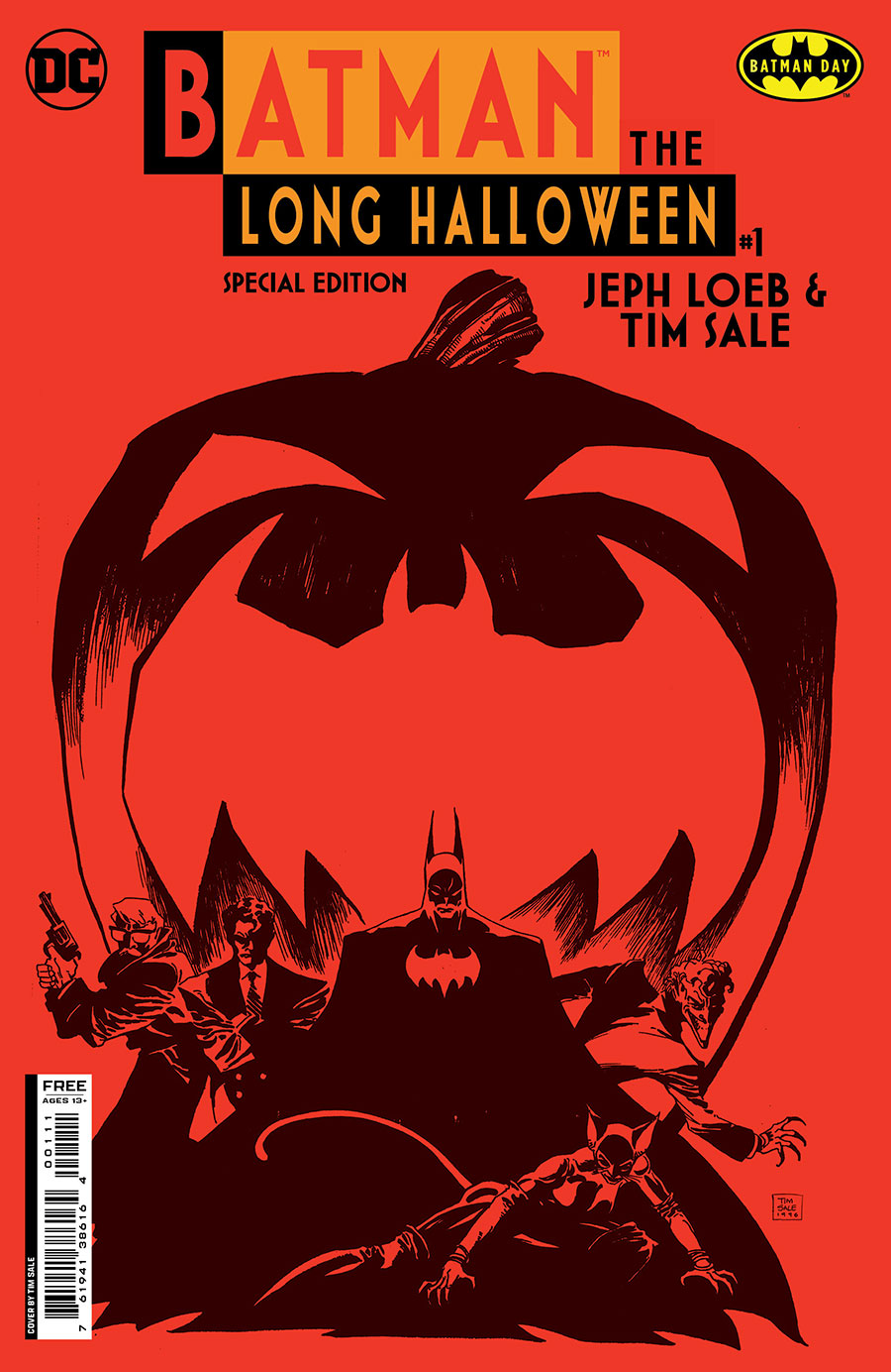 Batman The Long Halloween #1 Batman Day 2024 Cover A Regular Tim Sale Cover