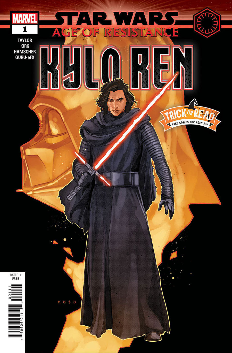 Star Wars Kylo Ren Age Of Resistance #1 Halloween Comic Trick-Or-Read 2024