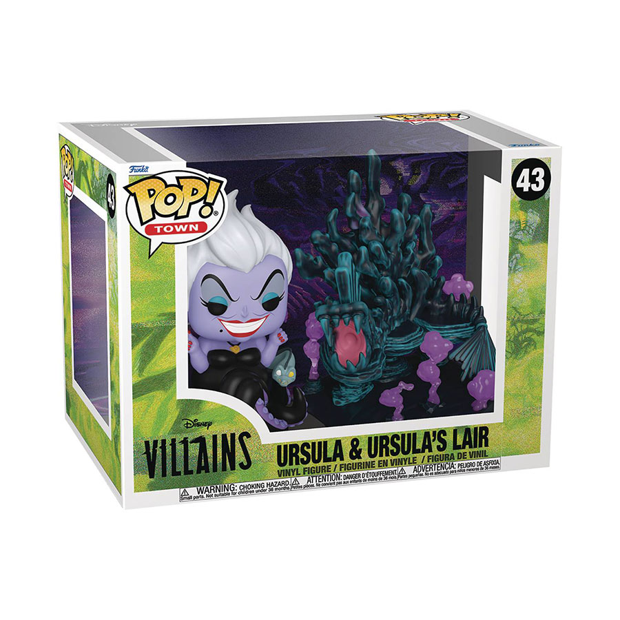 POP Towns Villains Ursula And Ursulas Lair Vinyl Figure