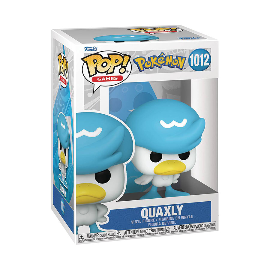 POP Games Pokemon Quaxly Vinyl Figure