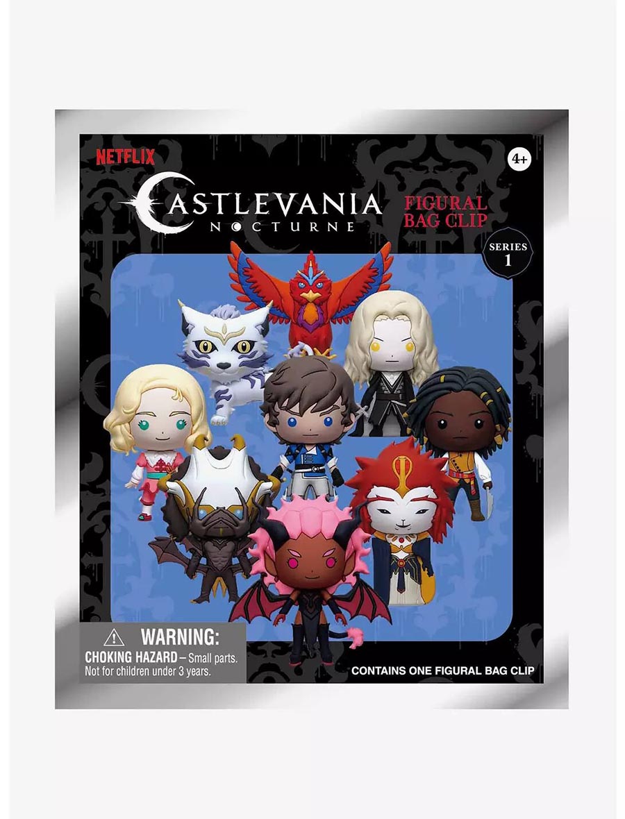 Castlevania Nocturne Foam Bag Clip Blind Mystery Box