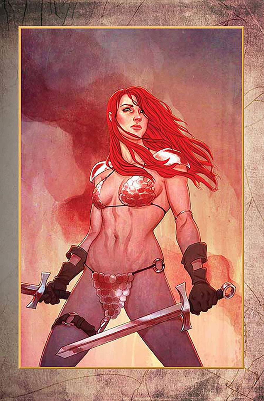 Red Sonja Vol 10 #17 Cover Q Incentive Jenny Frison Modern Icon Virgin Cover