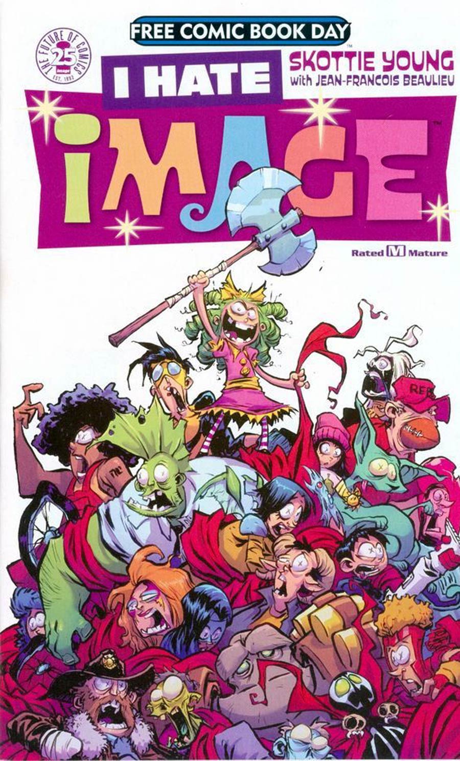 I Hate Image FCBD 2017 (One Shot) #1 Cover C Signed By Skottie Young No COA