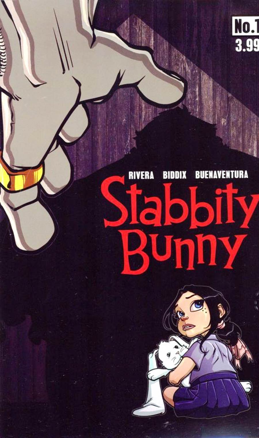 Stabbity Bunny #1 Cover E Variant Signed by Richard Rivera With COA