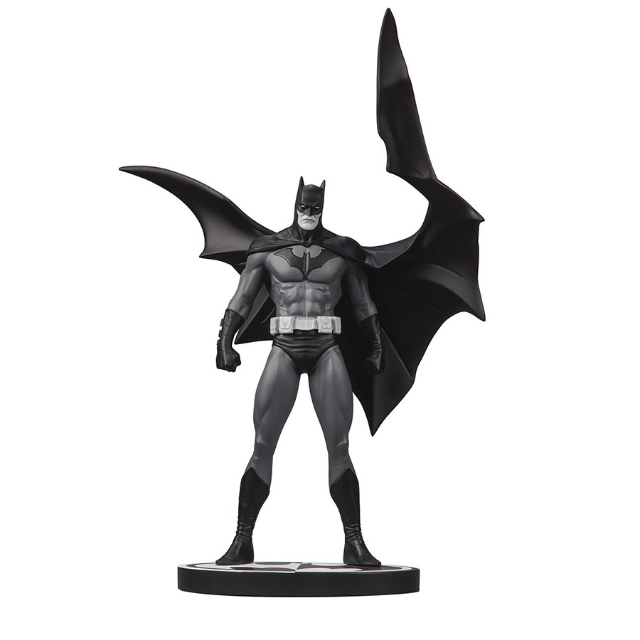 DC Direct Batman Black & White Batman By Jorge Jimenez Statue