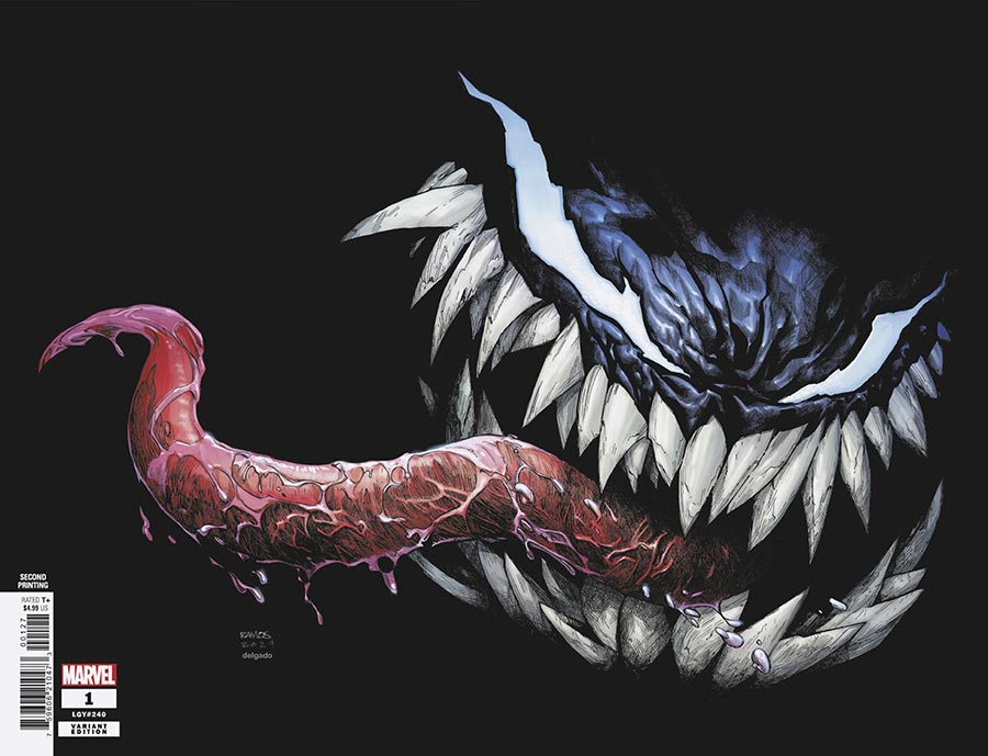 All-New Venom #1 Cover M 2nd Ptg Incentive Humberto Ramos Wraparound Virgin Variant Cover