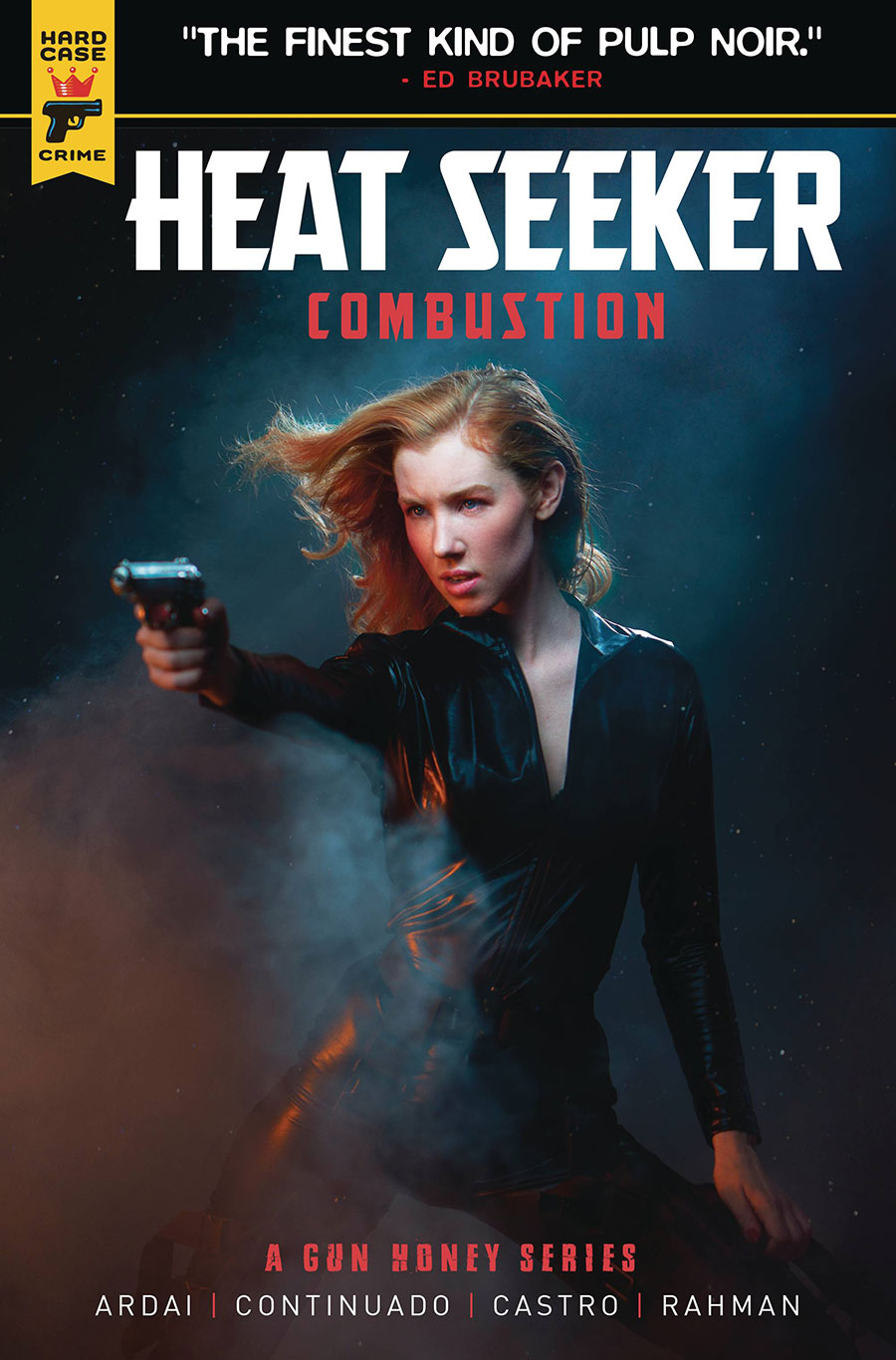 Hard Case Crime Heat Seeker Combustion A Gun Honey Series #3 Cover J Variant Photo Cover