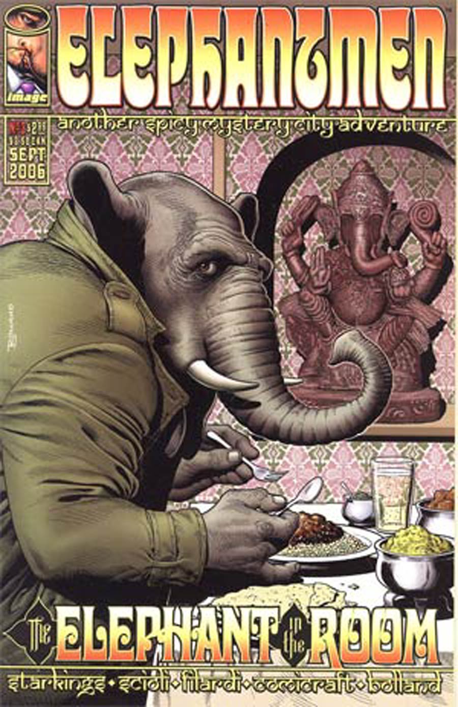 Elephantmen #3 Cover C Signed By Richard Starking