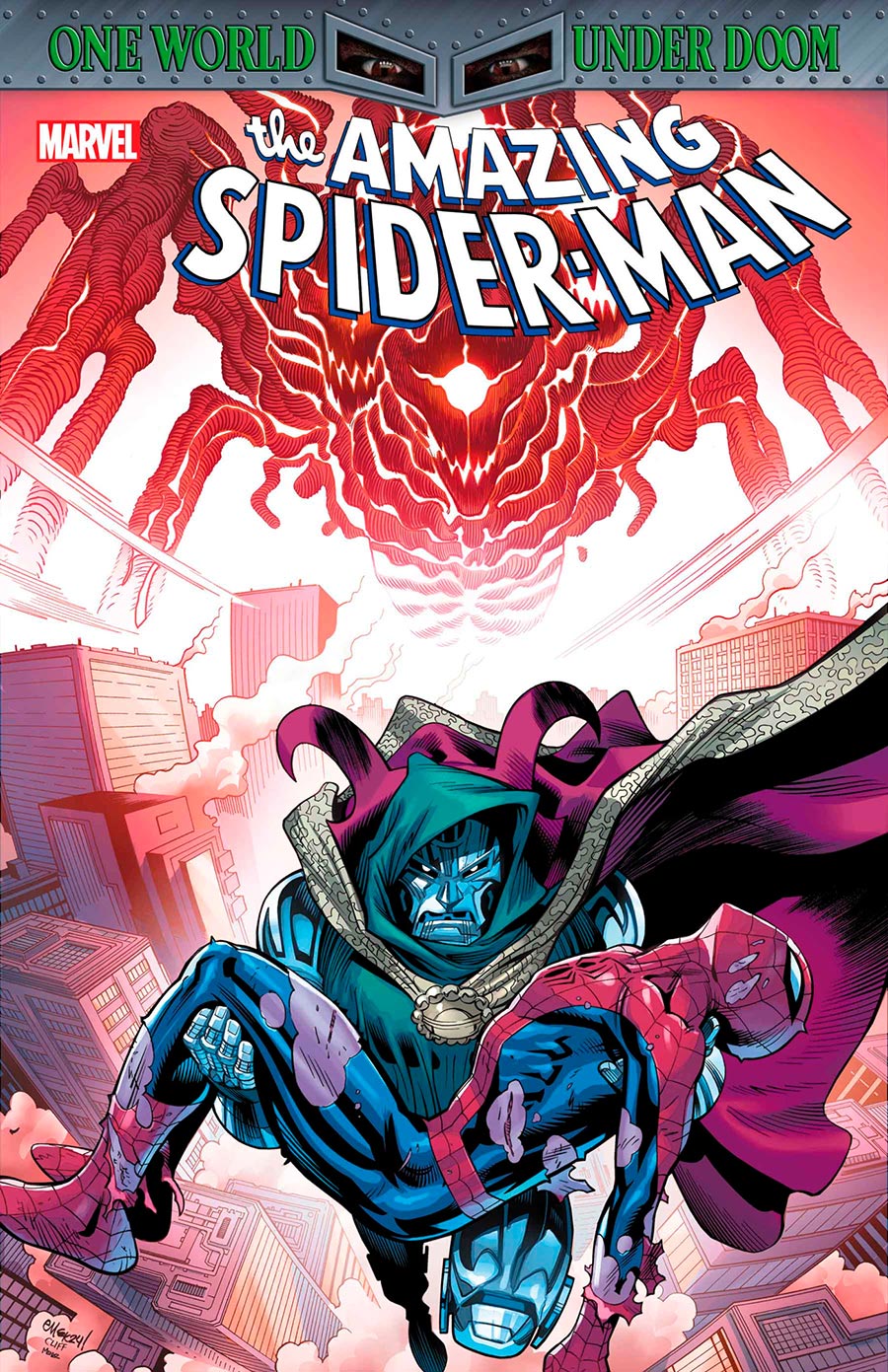 Amazing Spider-Man Vol 6 #69 Cover A Regular Ed McGuinness Cover (One World Under Doom Tie-In)