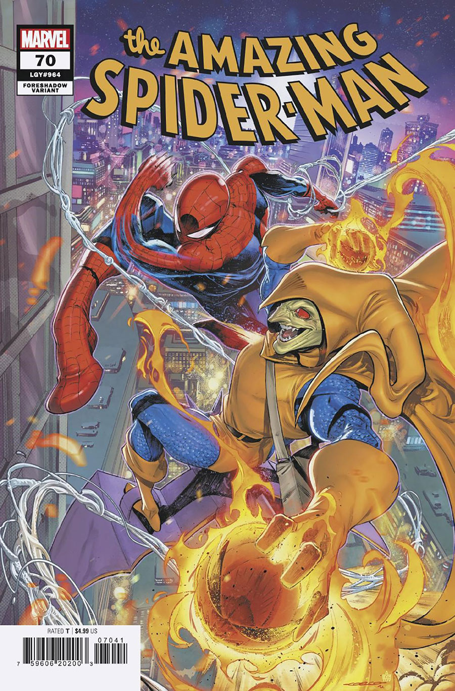 Amazing Spider-Man Vol 6 #70 Cover F Variant Iban Coello Foreshadow Cover