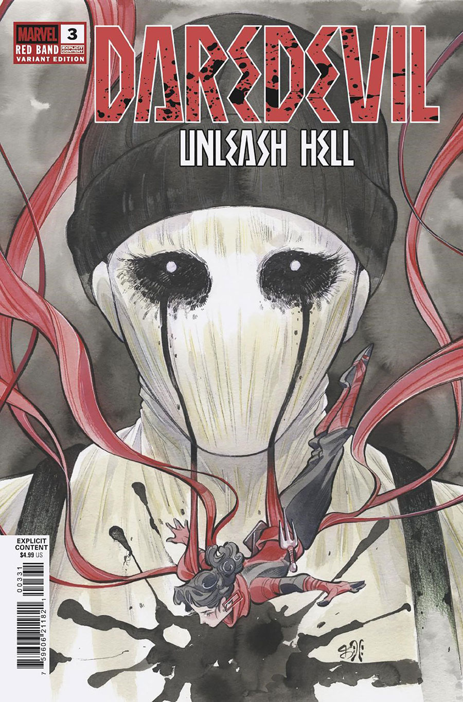 Daredevil Unleash Hell Red Band #3 Cover C Variant Peach Momoko Cover With Polybag