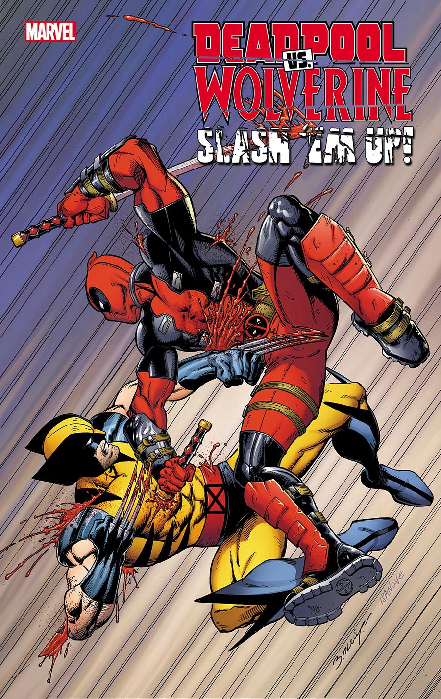 Deadpool vs Wolverine Slash Em Up #1 (One Shot) Cover B Variant Mark Bagley Cover