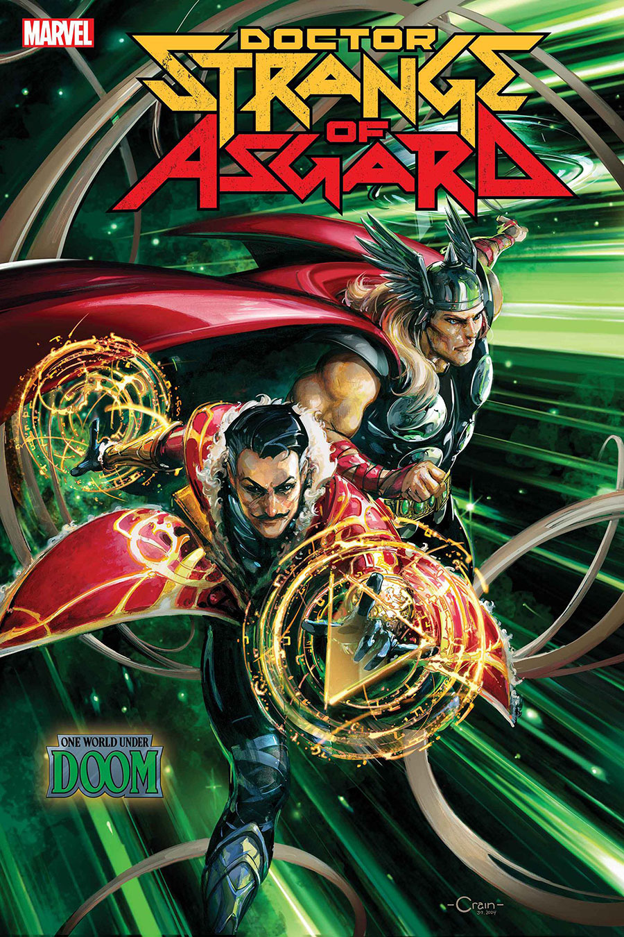 Doctor Strange Of Asgard #1 Cover D Variant Clayton Crain Cover (One World Under Doom Tie-In)